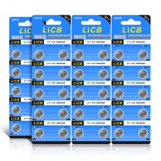 LiCB 40 Pack SR920SW 371 370 AG6 Battery 1.5V Button Cell Watch Batteries 