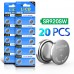 LiCB 20 Pack SR920SW 371 370 AG6 Battery 1.5V Button Cell Watch Batteries 