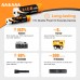 LiCB 1.5V AA and AAA Batteries, 48 Pack Combo Pack Alkaline Battery-24 Double A and 24 Triple A