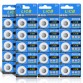 LiCB 20 Pack CR1220 3V Lithium Battery  cr1220