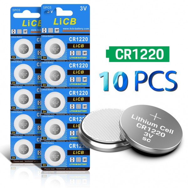 CR1620 3V Lithium Battery 5 Pack - Dollar Store