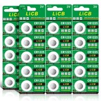 LiCB 20 Pack CR1225 3V Lithium Battery CR 1225
