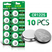 LiCB 10 Pack CR1225 3V Lithium Battery CR 1225