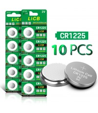 LiCB 10 Pack CR1225 3V Lithium Battery CR 1225