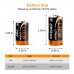 LiCB CR123A Lithium Batteries (12 Pack), 3 Volts High Capacity 123 Battery