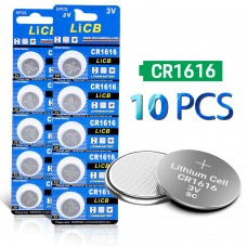 LiCB CR1616 3V Lithium Battery like DL1616 ,ECR1616, BR1616
