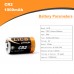 LiCB CR2 Battery (6 Pack), 3V Lithium Battery CR15h270 Long-Lasting Power for Photo