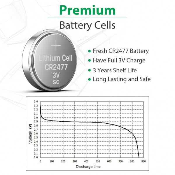 CR2477 3V Battery